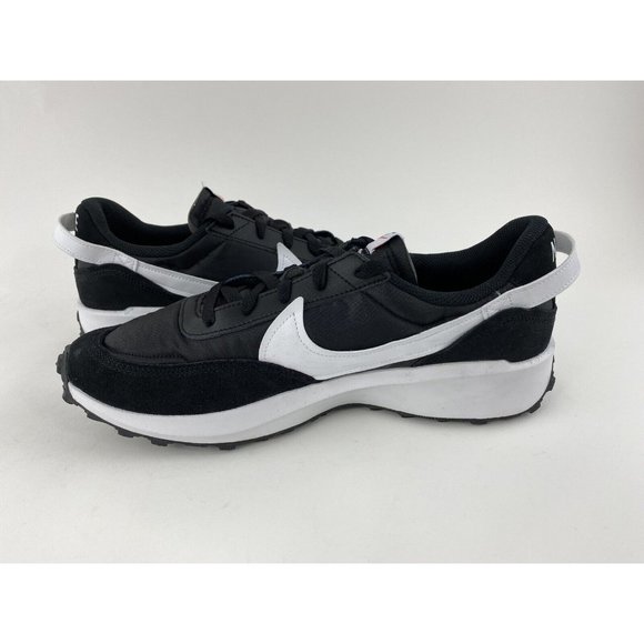 Nike Waffle Debut Black White Men's Sneakers Shoes - Picture 12 of 12